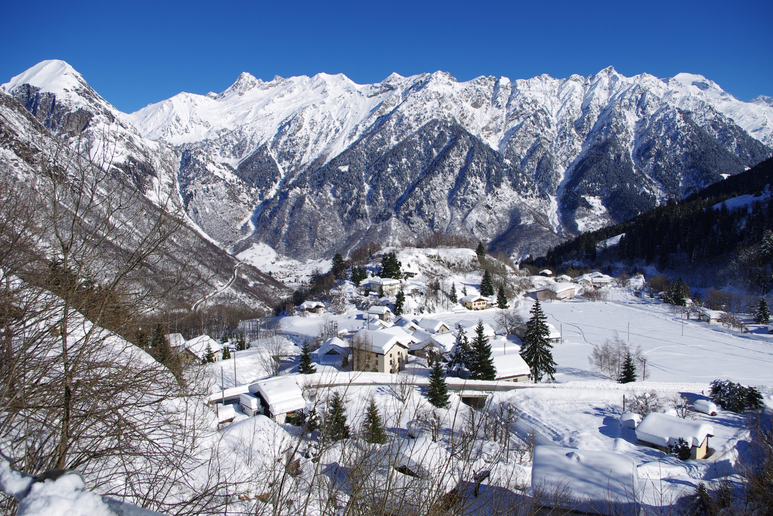 Visione sulla Valle di Blenio