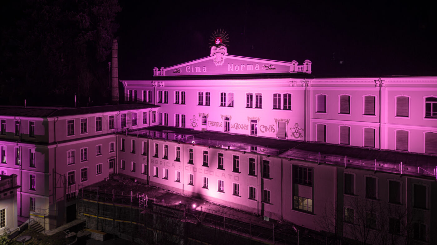 Cima Norma illuminata