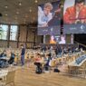 La grande sala dove si sono svolte le partite