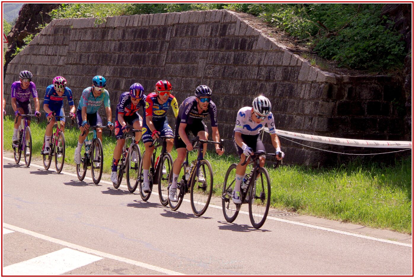 I campioni del Giro sulle strade della Valle di Blenio