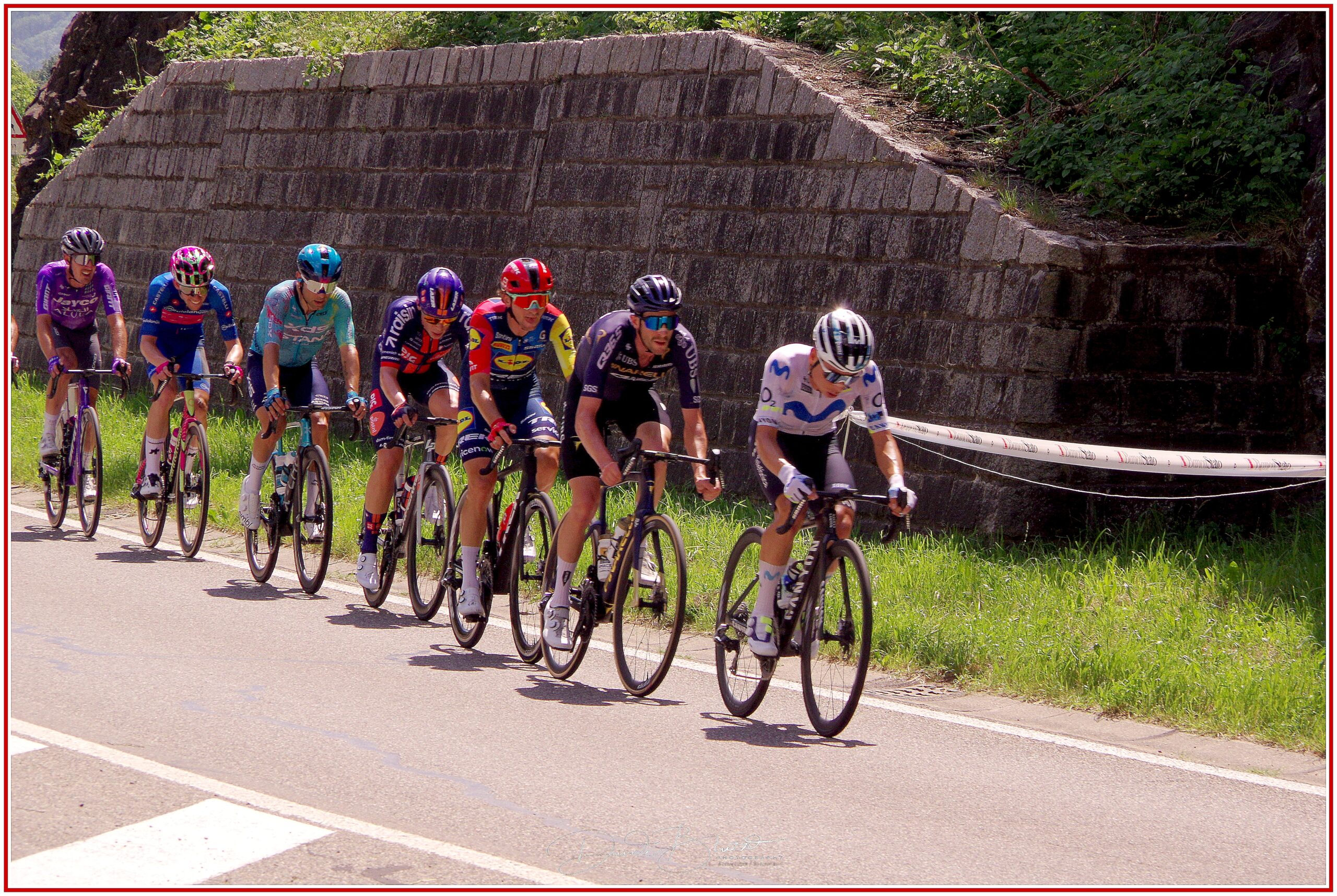 I campioni del Giro sulle strade della Valle di Blenio