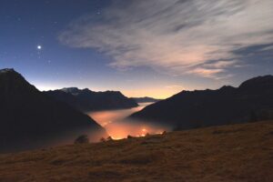L'alba vista da Gorda, foto Francesco Fumagalli