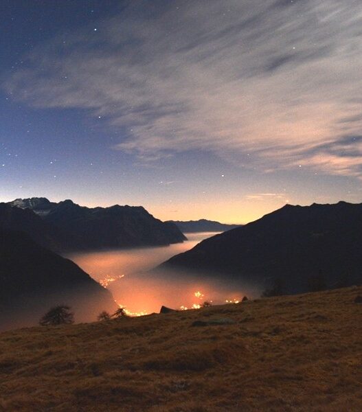 L'alba vista da Gorda, foto Francesco Fumagalli