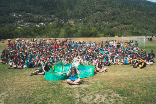 In tantissimi al campo BesTiale 26 (Foto Scoutismo ticinese / Bestiale 2026)