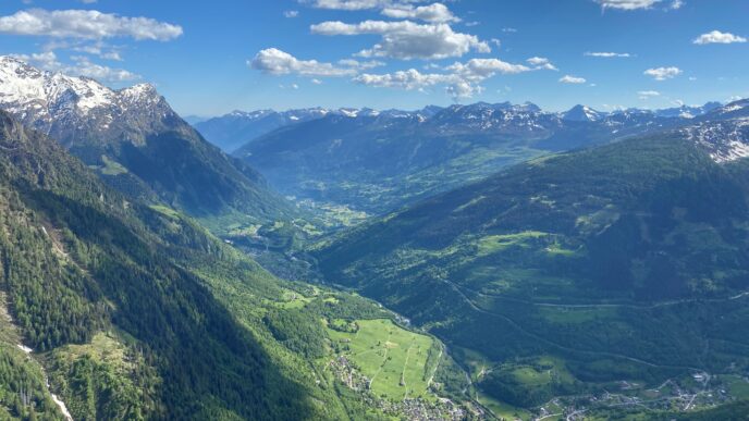 Alta Blenio vista dal Sosto (foto Denis Vanbianchi)