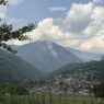 Da Dangio, foto dell'incendio, domenica 16 agosto