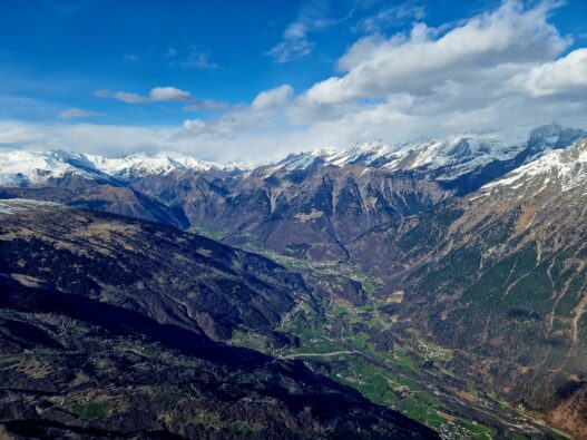 Foto aerea della Valle, di Bruno Pellandini